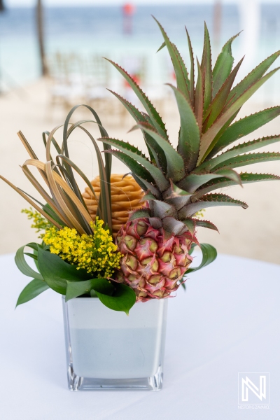 Ceremony setup