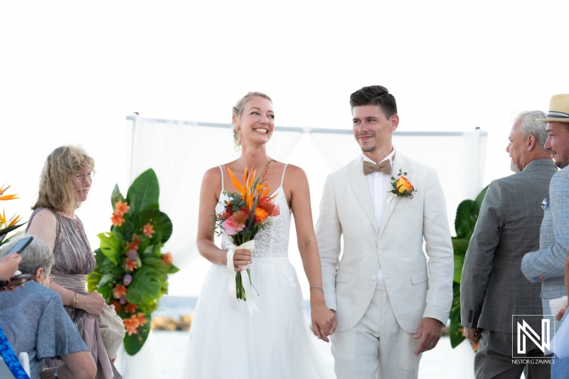 Walking on the aisle