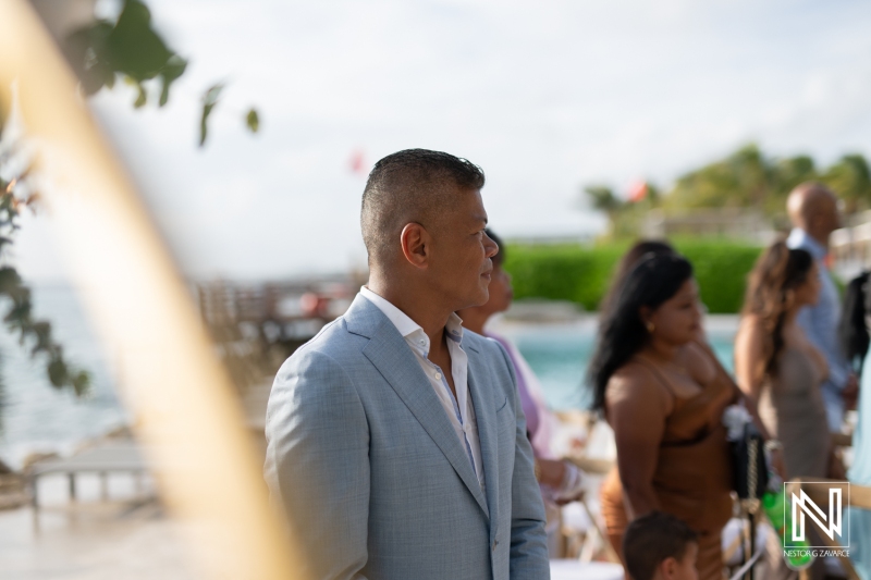 Groom waiting for the bride