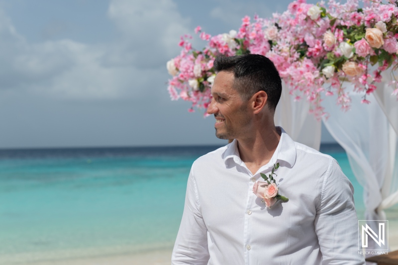 Groom waiting for the bride