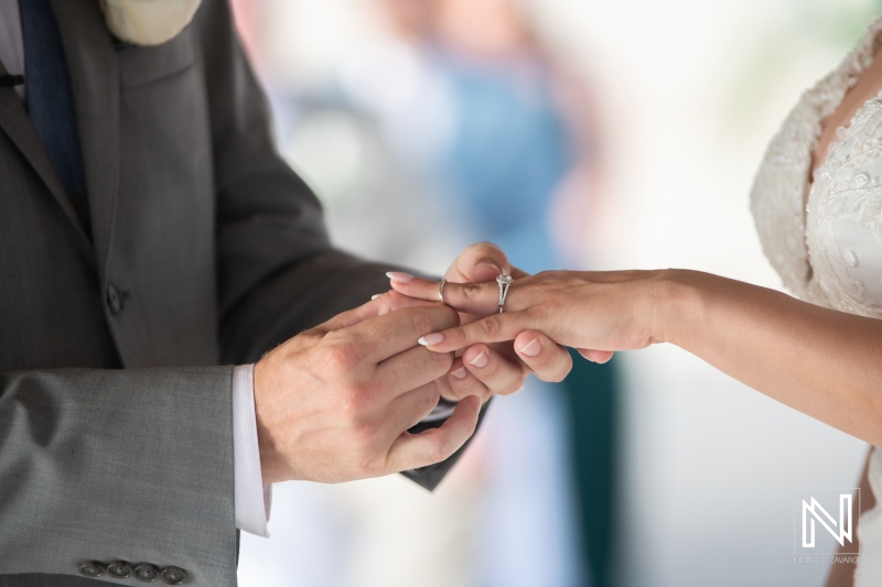 Exchange of the wedding rings