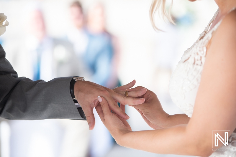 Exchange of the wedding rings