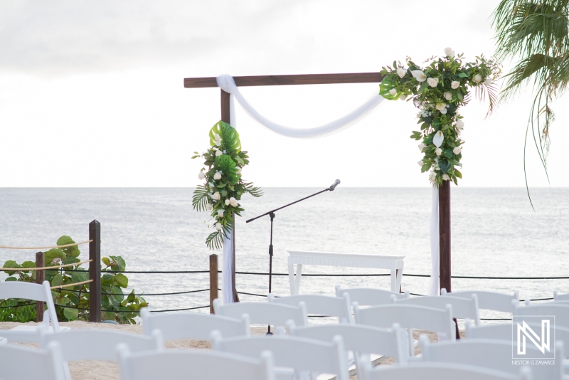 Wedding ceremony decor