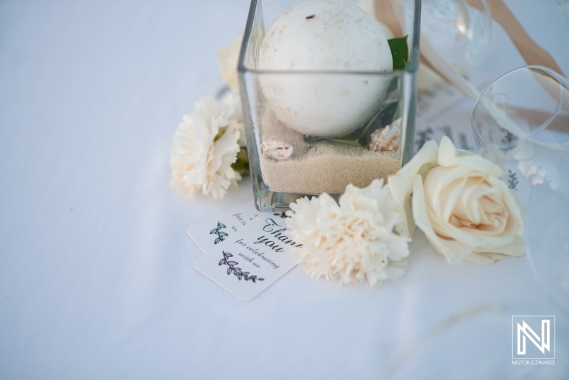 Reception decor
