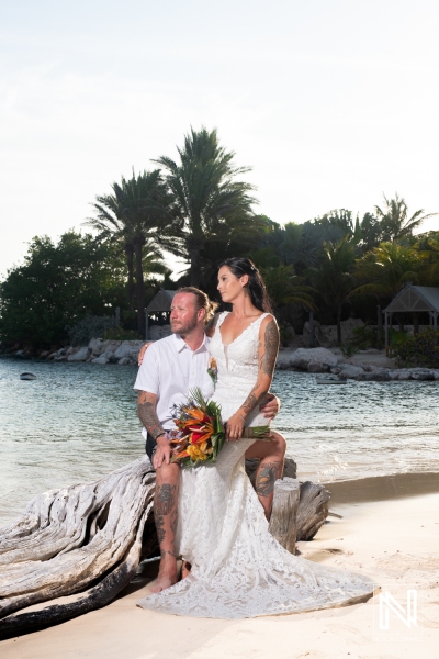 Bride and groom photoshoot