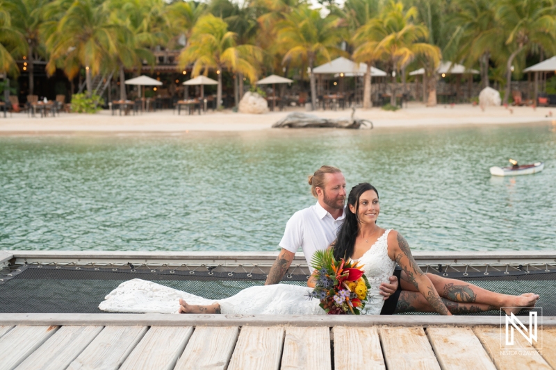 Bride and groom photoshoot