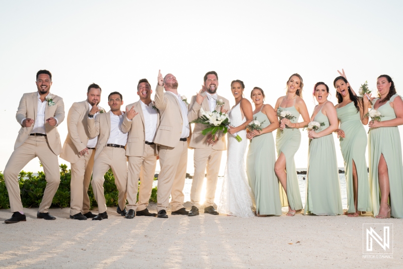 Bridal party photoshoot session