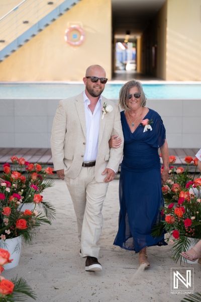 Joyful Caribbean Wedding Moment