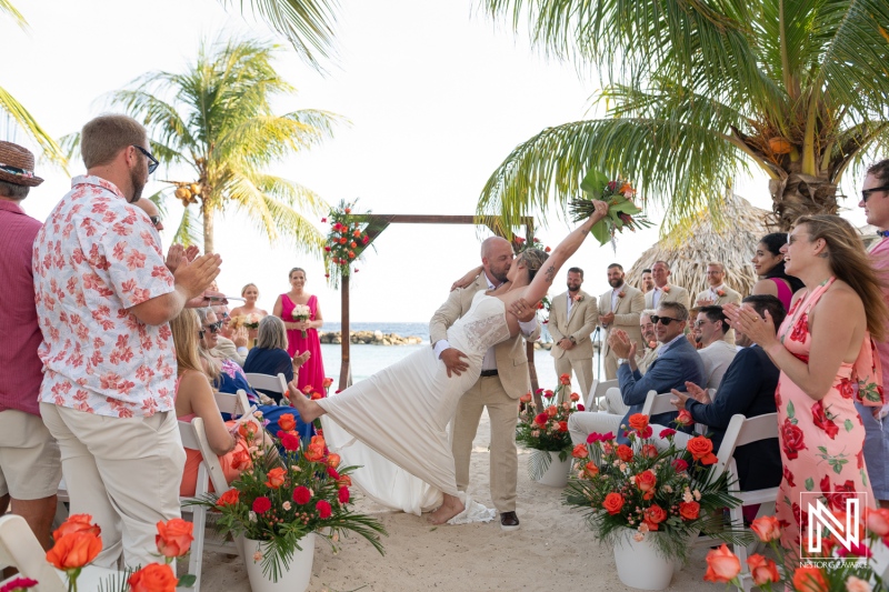 Curacao City Wedding Portrait