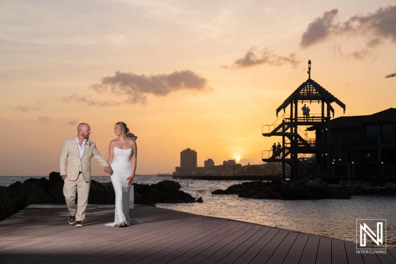 Wedding Photography at Queen Emma Bridge