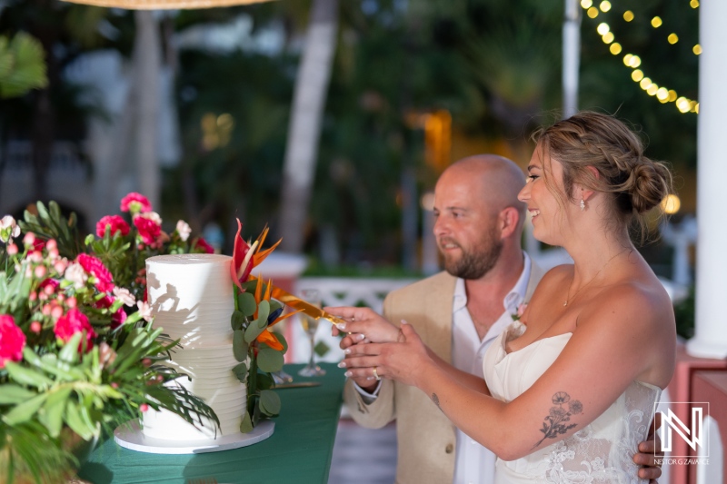 Curacao Waterfront Destination Wedding