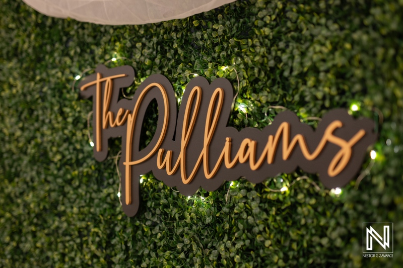 Celebration of love at Mangrove Beach Corendon in Curacao featuring the Pulliams