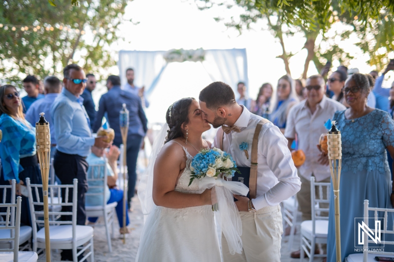 Wedding kiss