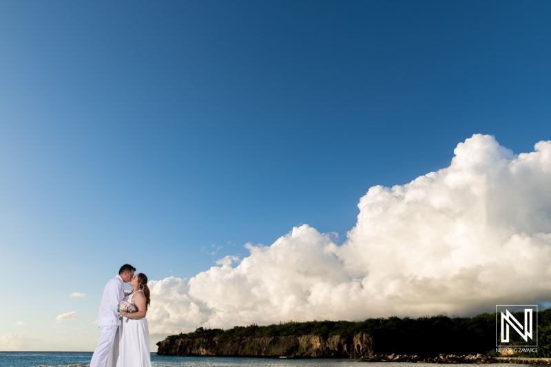 Bride and groom photoshoot session
