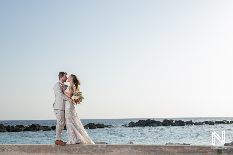 Bride and groom photoshoot session