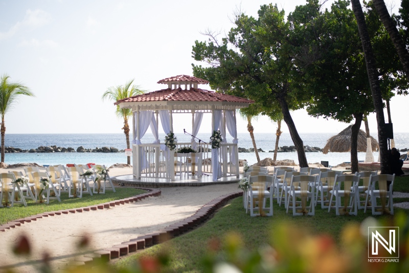 Ceremony setup