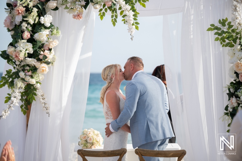 Elegant Beach Wedding Celebration