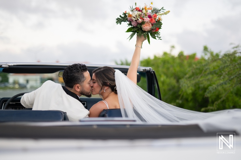 Bride and groom photoshoot session