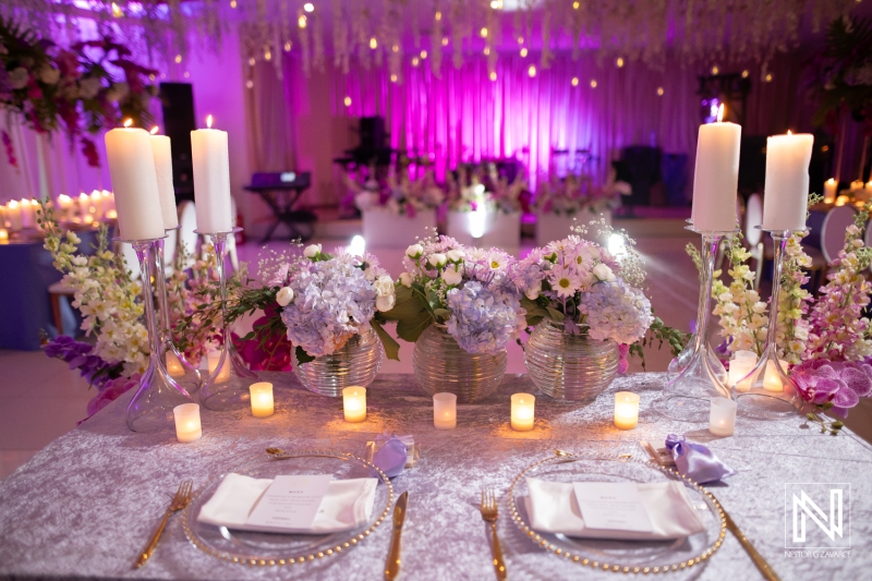 Reception decor