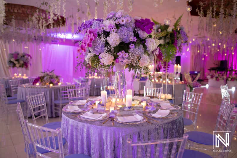 Reception decor
