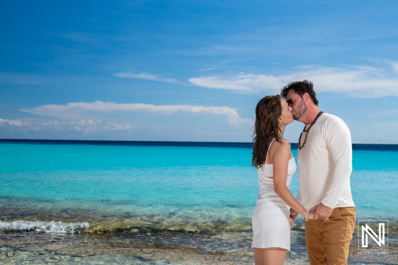 Bride and Groom photoshoot at Cas Abao
