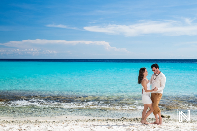 Bride and Groom photoshoot at Cas Abao