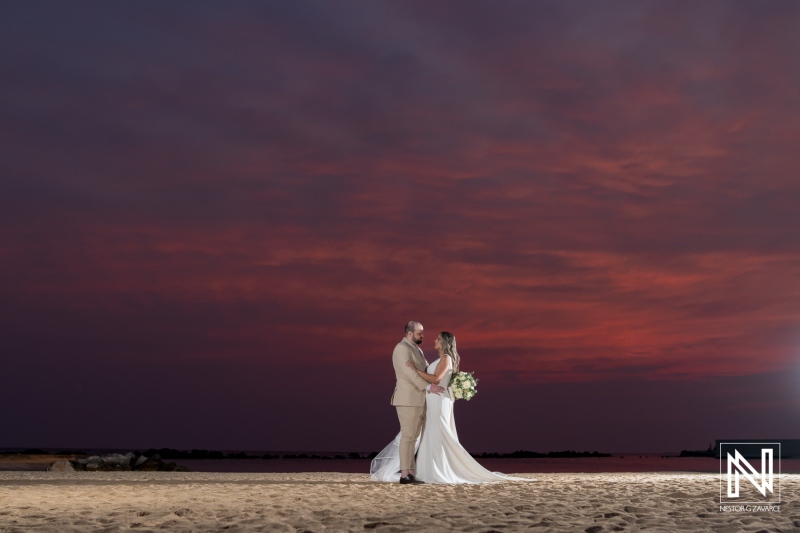 Bride and groom photoshoot session