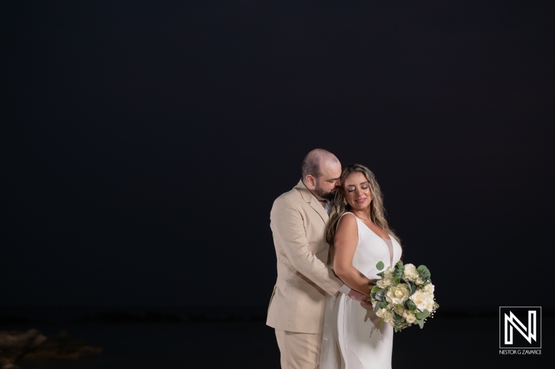 Bride and groom photoshoot session