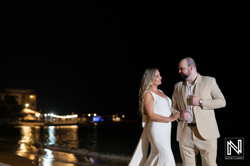 Bride and groom photoshoot session