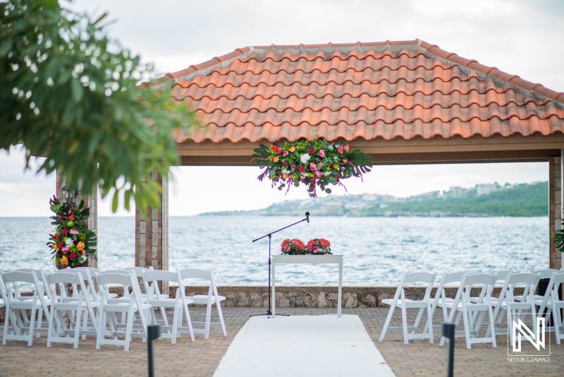 Ceremony setup
