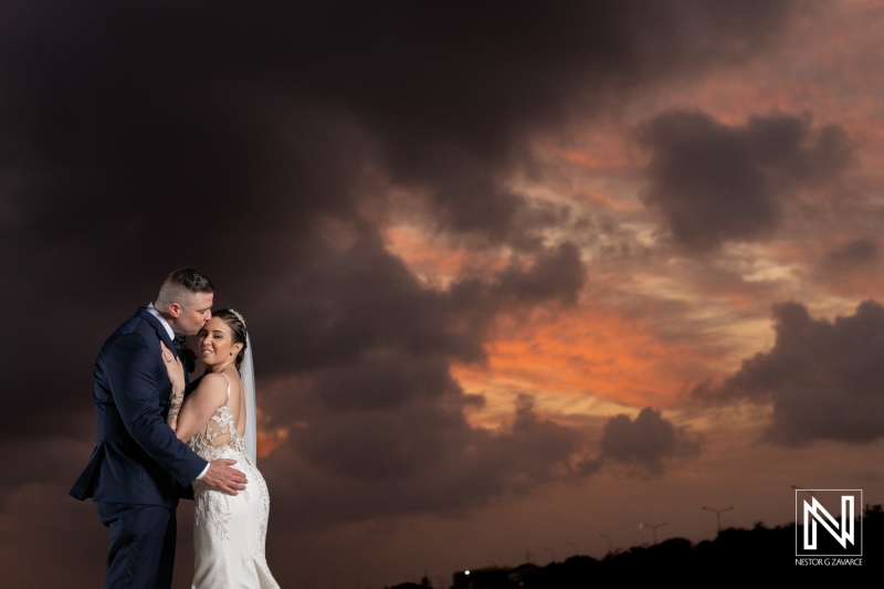 Bride and groom photoshoot session