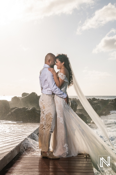 Couple's sunset photoshoot