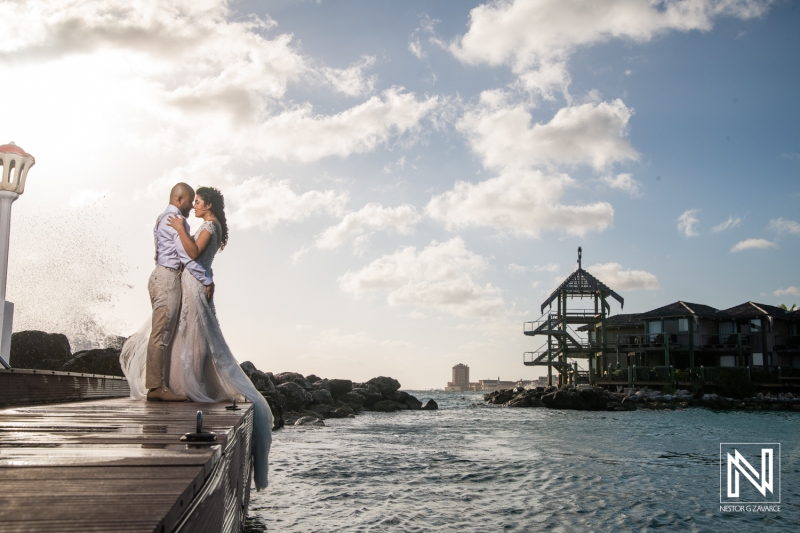 Couple's sunset photoshoot