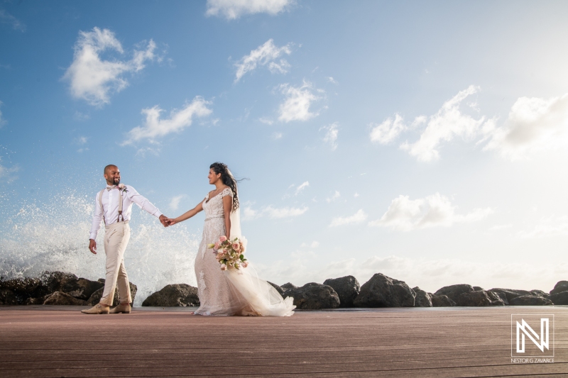 Couple's sunset photoshoot