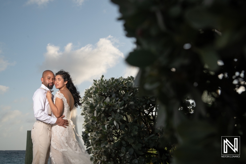 Couple's sunset photoshoot