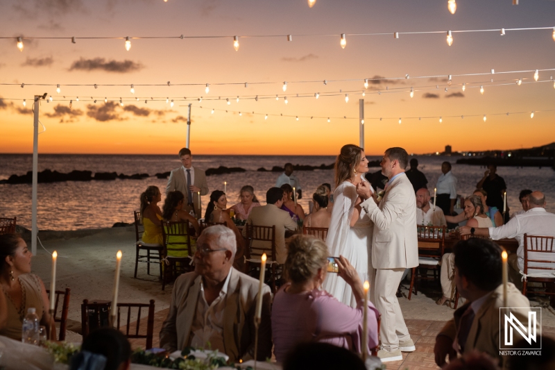 Sunset first dance