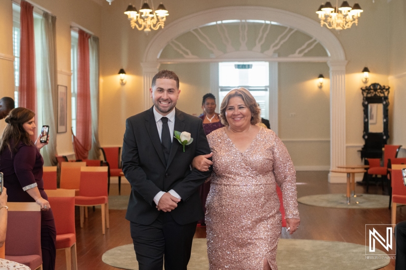 Groom's entrance