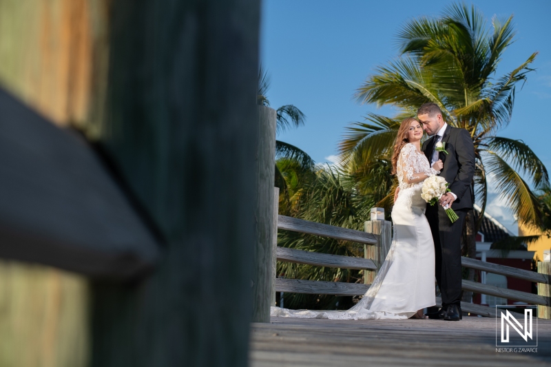Bride and groom photoshoot