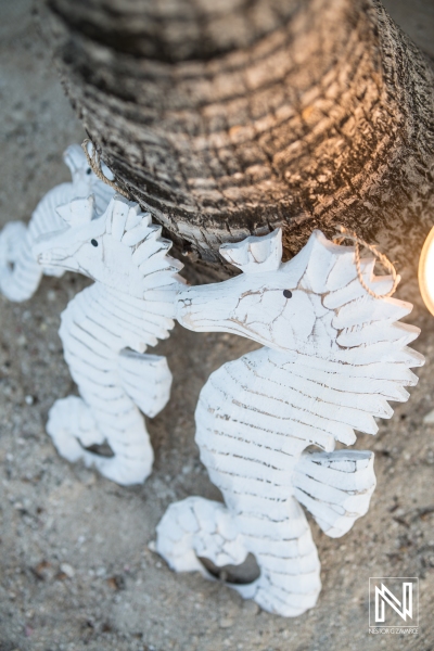 Sea Horse Beach Wedding Decoration