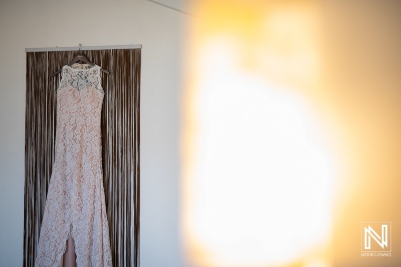 Bride's dress