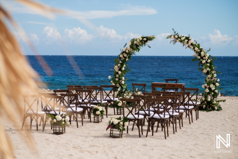 Ceremony setup