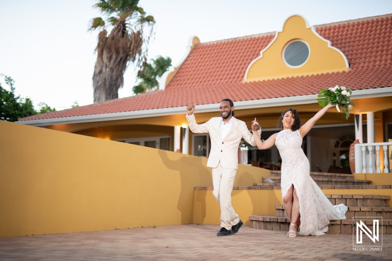 Couple's entrance to the reception