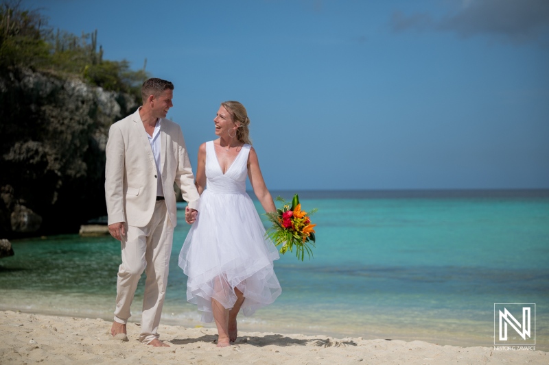 Weddings at Daaibooi Beach in Curacao provide a beautiful setting for couples to celebrate their love and start a new chapter in their lives
