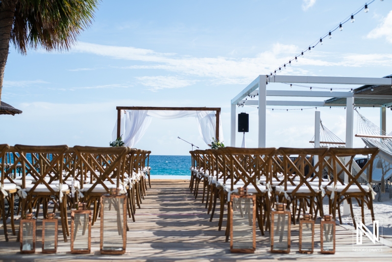 Ceremony setup