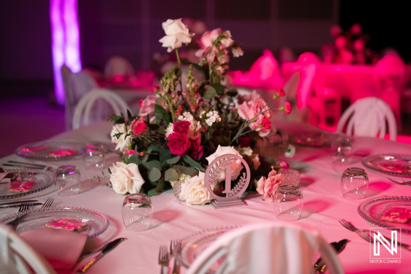 Reception decor