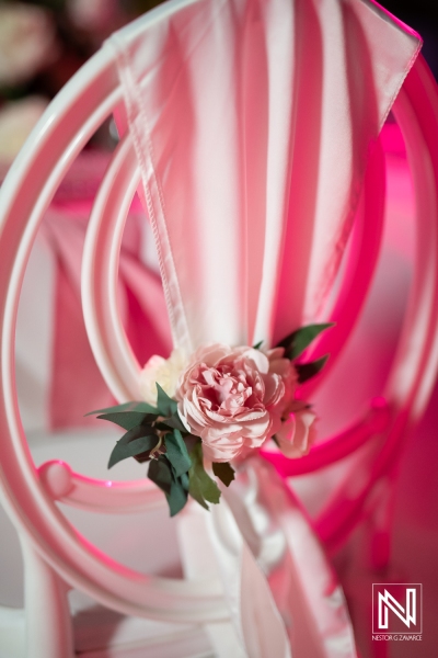 Reception decor