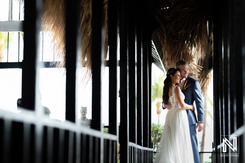 Bride and groom photoshoot session