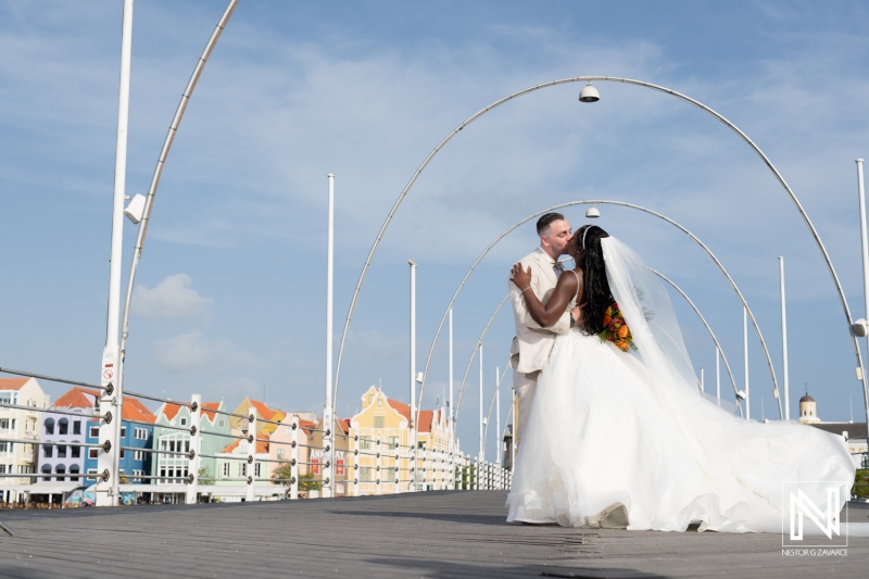 Bride and groom photoshoot session