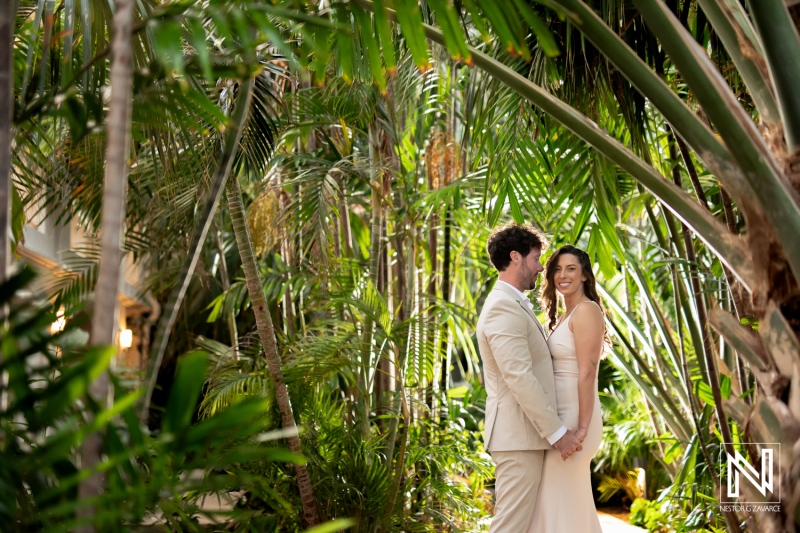 Bride and groom photoshoot session