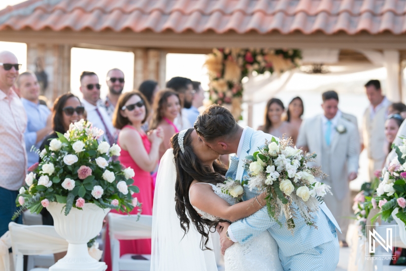 Wedding kiss